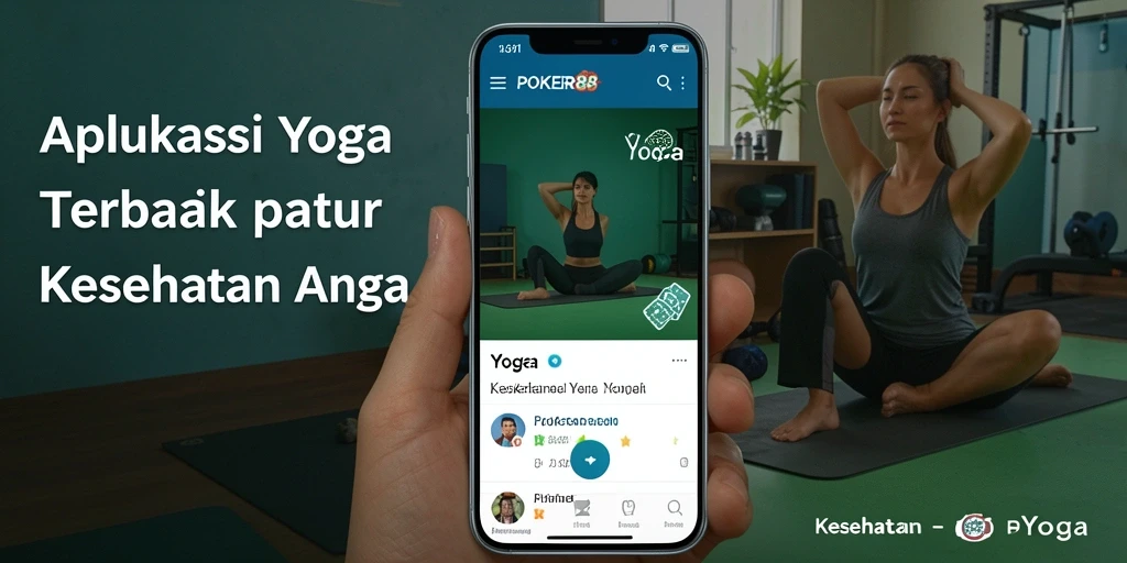 Tampilan antarmuka POKER88 yang intuitif dan menarik untuk latihan Yoga.